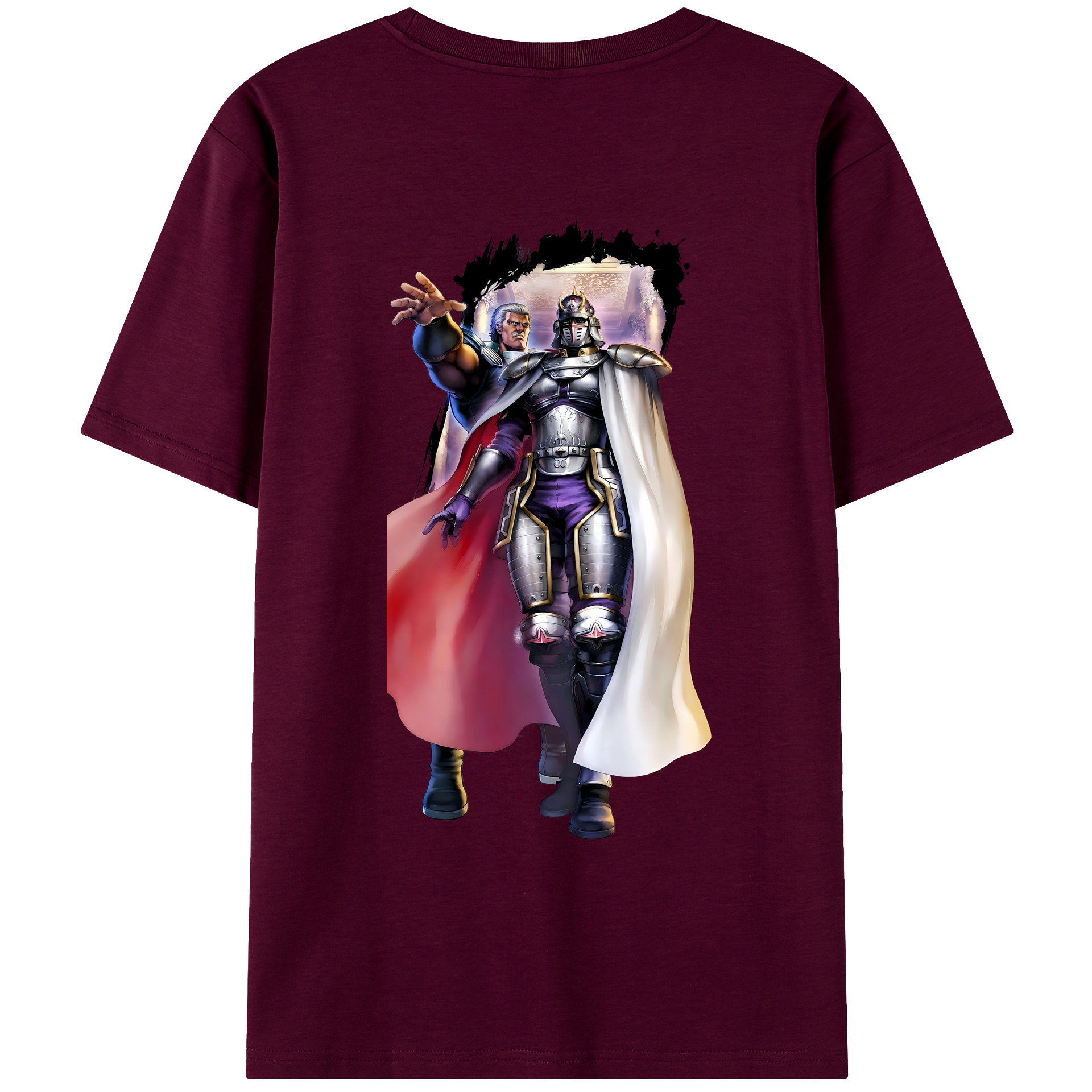 （画像用） 北斗の拳 Fist of the North Star レディース半袖Tシャツ(バックプリント)